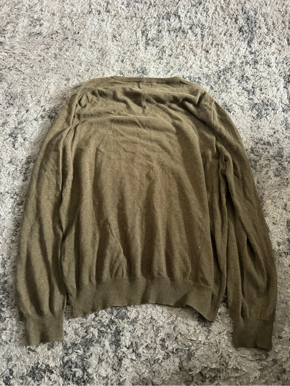 J. Crew Olive Crewneck Sweater